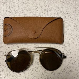 Round Double Bridge Ray Bans